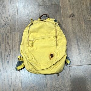 Fjallraven Backpack // 20L // yellow